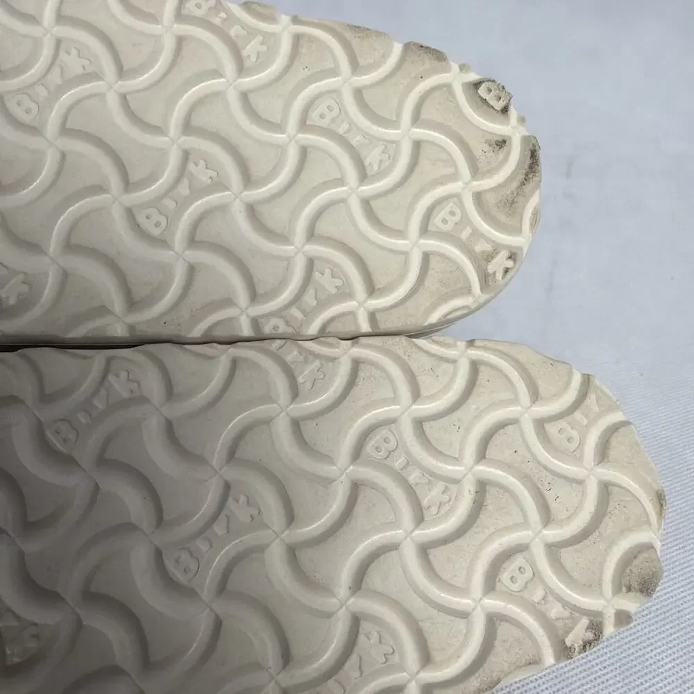BIRKENSTOCK BOSTON WHITE EVA ESSENTIALS CLOGS 36